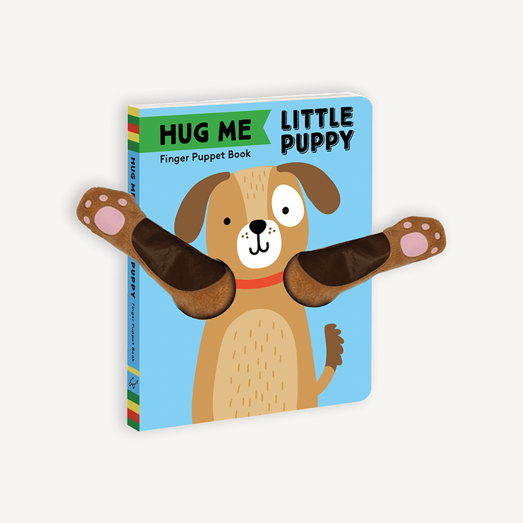 HUG ME LITTLE PUPPY: FINGER PUPPET BOOK - One Strange Bird