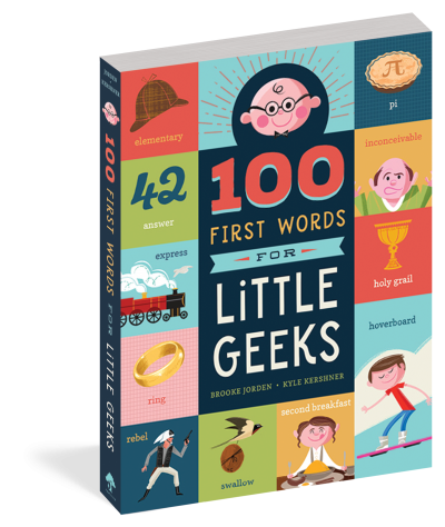 100 First Words for Little Geeks - One Strange Bird