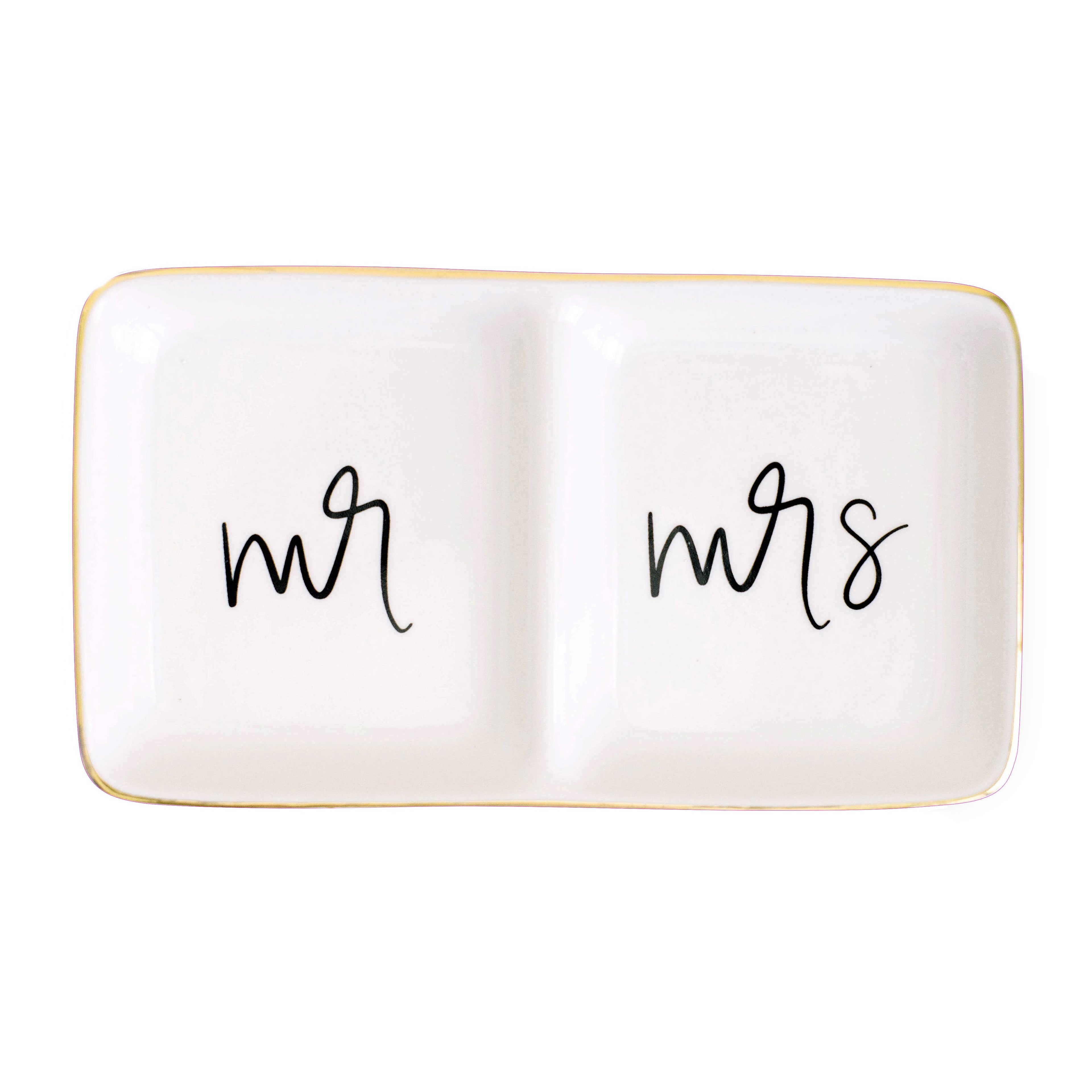 Mr and Mrs Jewelry Dish - One Strange Bird