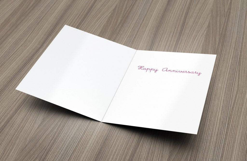 Tandem Bike Anniversary Card - One Strange Bird