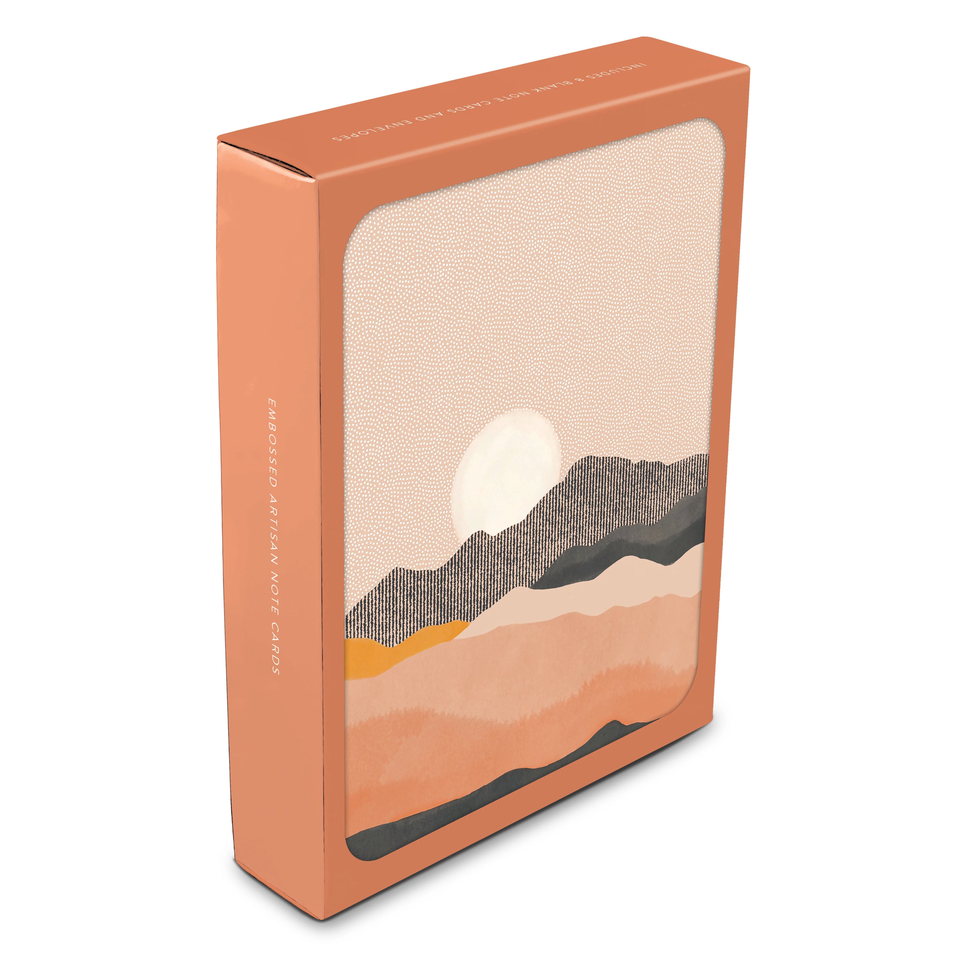 Artisan Notecards: Sun on the Horizon