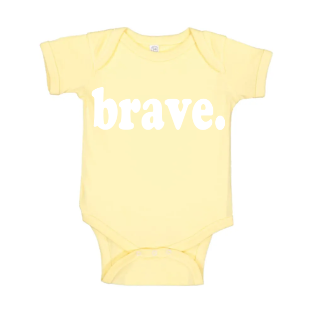 Brave - Onesie - One Strange Bird