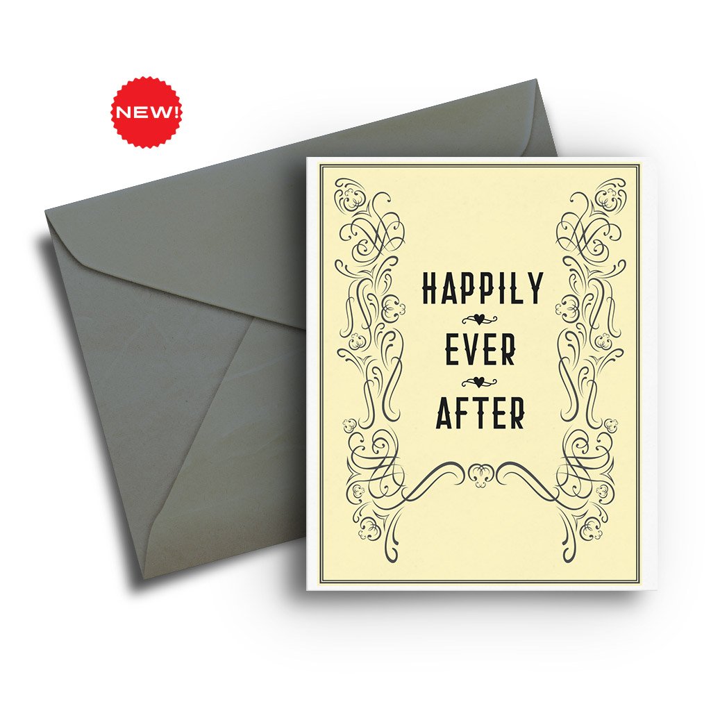 Happily Ever After Card - One Strange Bird