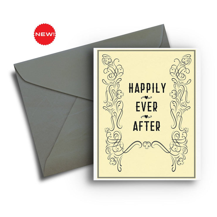Happily Ever After Card - One Strange Bird