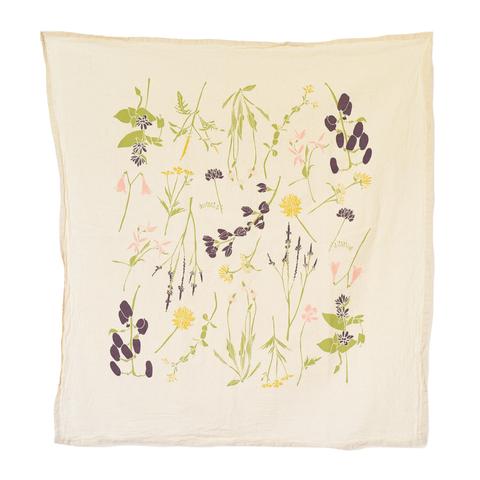 EASTERN REGION WILDFLOWERS TOWEL - One Strange Bird