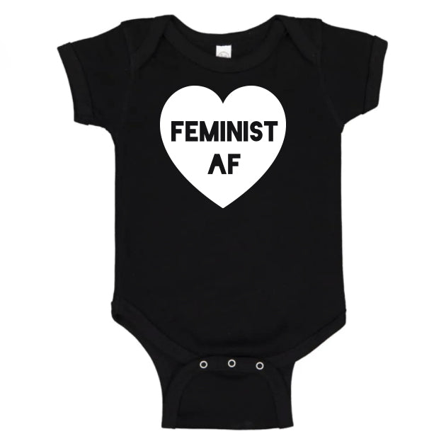 Feminist AF  Onesie - One Strange Bird