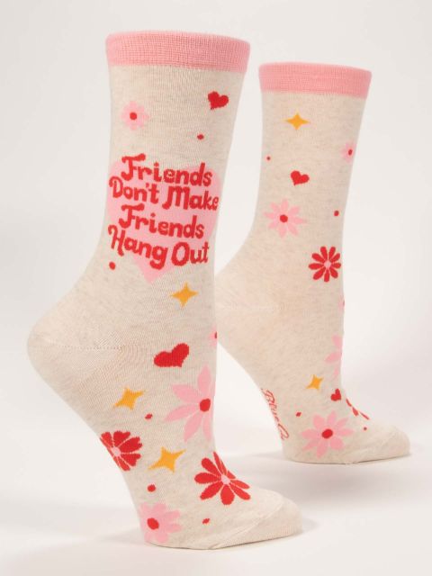 Friends Hang Out W-Crew Socks