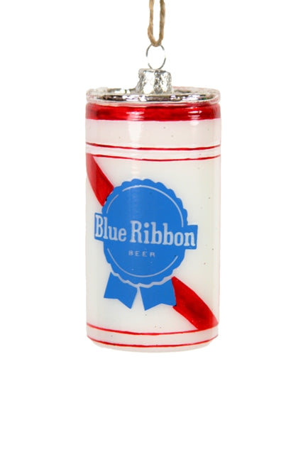 BLUE RIBBON BEER CAN- Ornaments - One Strange Bird