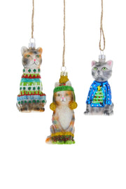 Festive Kitty - Ornament