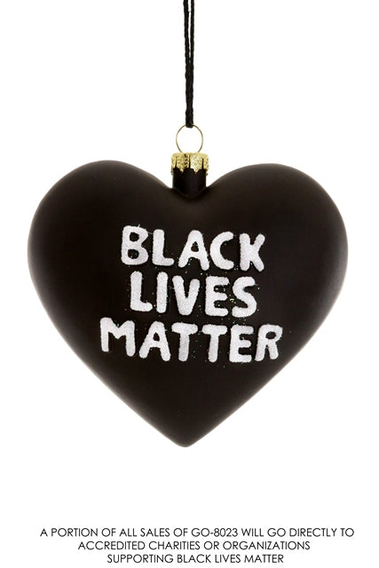 Black Lives Matter Ornament - One Strange Bird