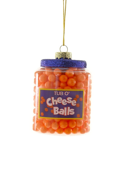 Cheese Balls Ornament - One Strange Bird