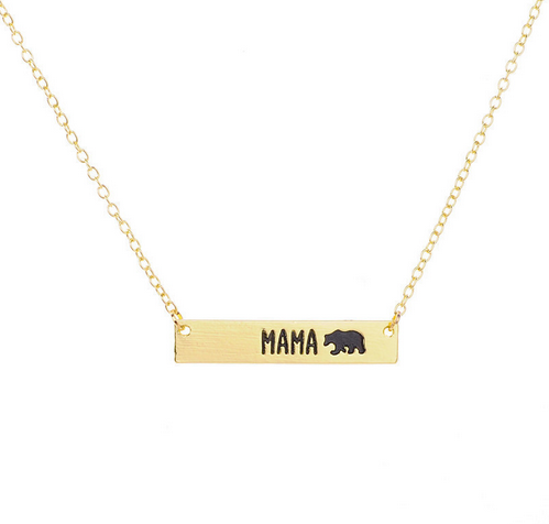 Mama Bear Necklace - One Strange Bird