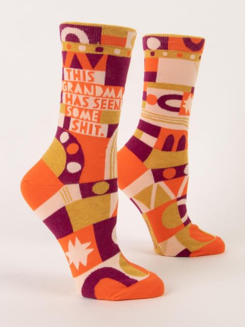 Grandma's Seen Sh*t W-Crew Socks