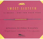 LUCKY FEATHER MILESTONE BIRTHDAY BRACELETS - One Strange Bird