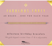 LUCKY FEATHER MILESTONE BIRTHDAY BRACELETS - One Strange Bird