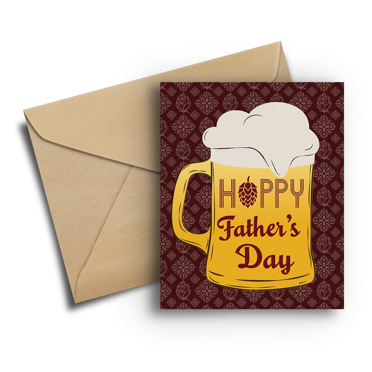 Hoppy Father's Day Card - One Strange Bird