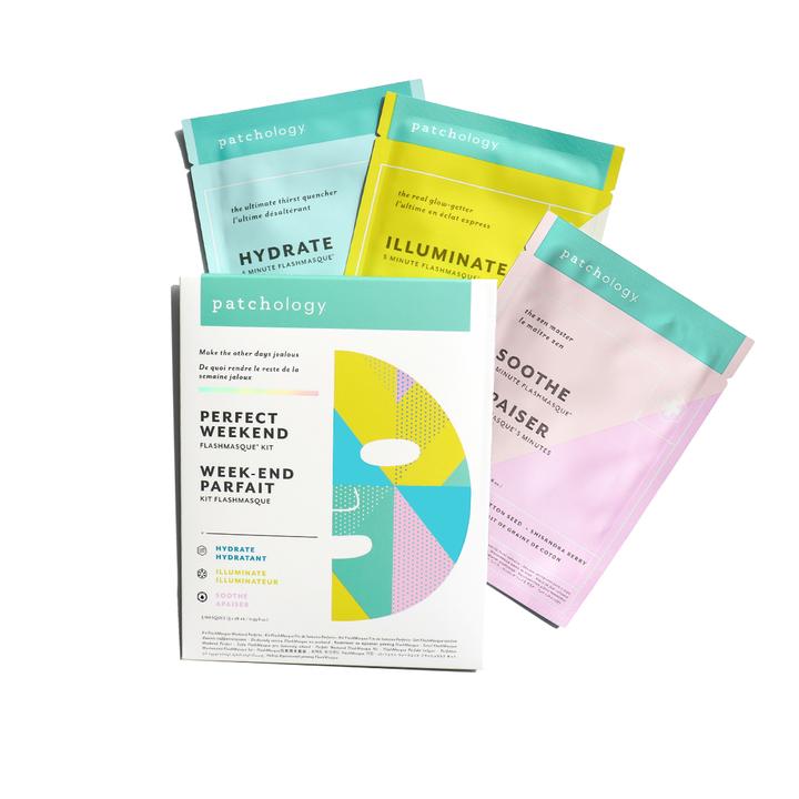 FlashMasque® Sheet Mask: Perfect Weekend Trio - One Strange Bird
