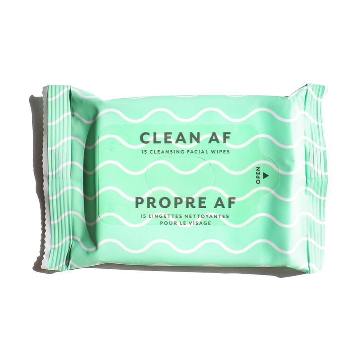 Clean AF Facial Cleansing Wipes - One Strange Bird