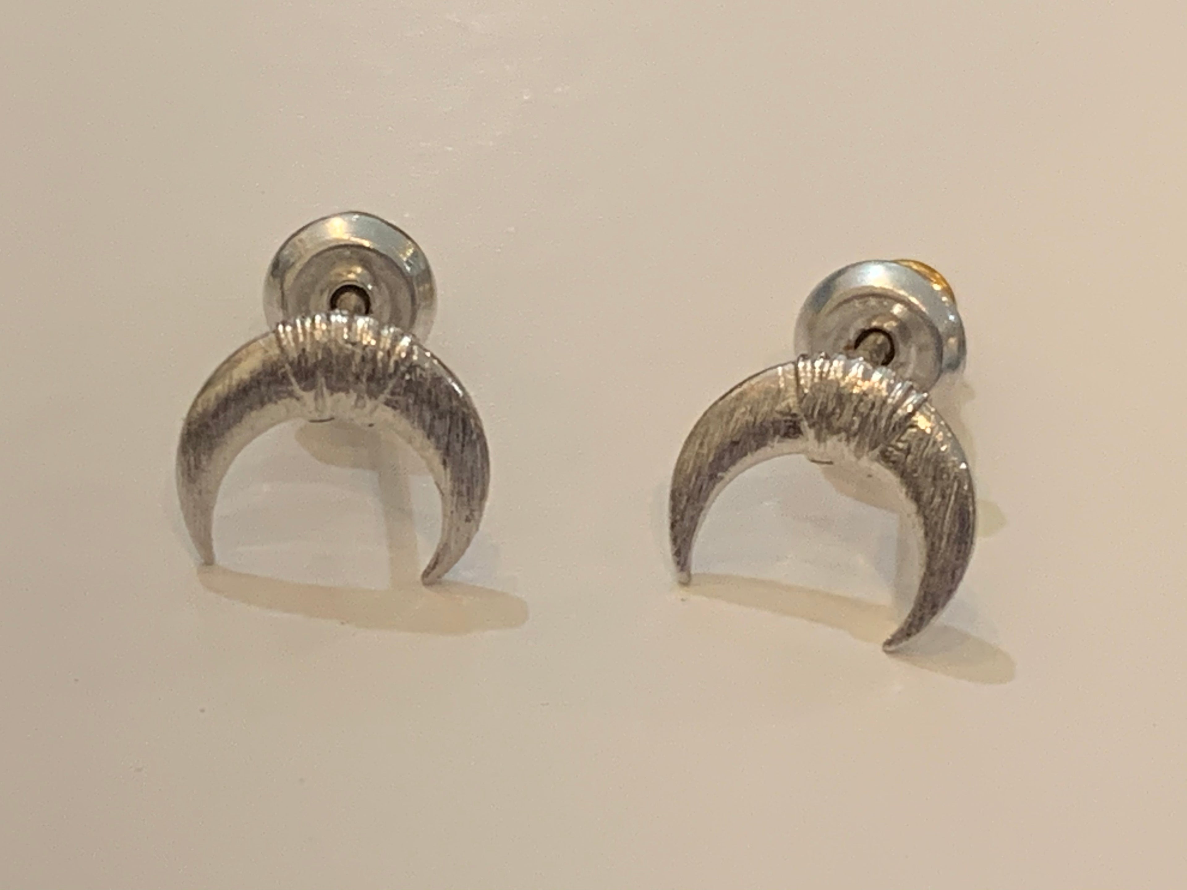 Crescent Studs - One Strange Bird