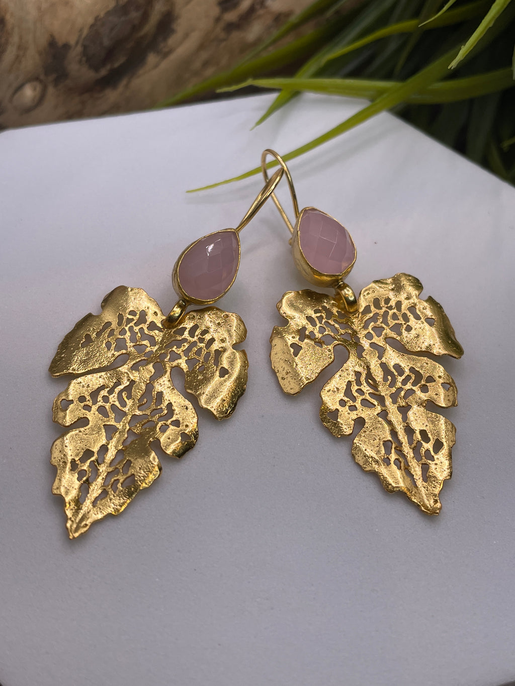 Large Leaf Earring