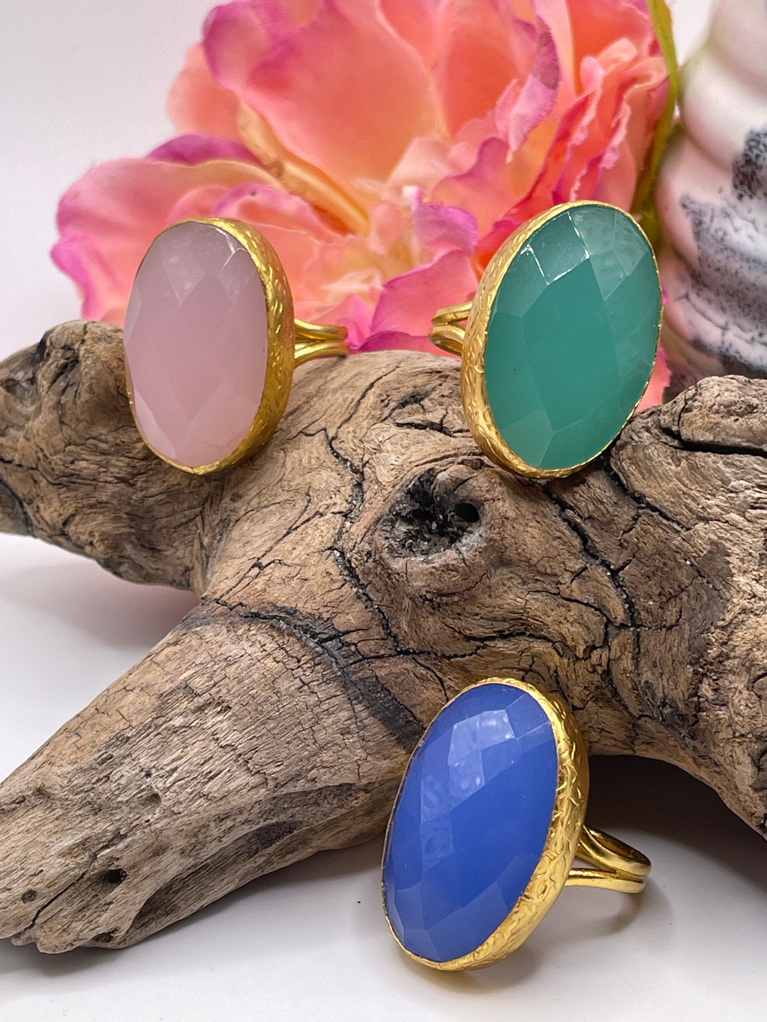 Large Oval Cocktail Ring