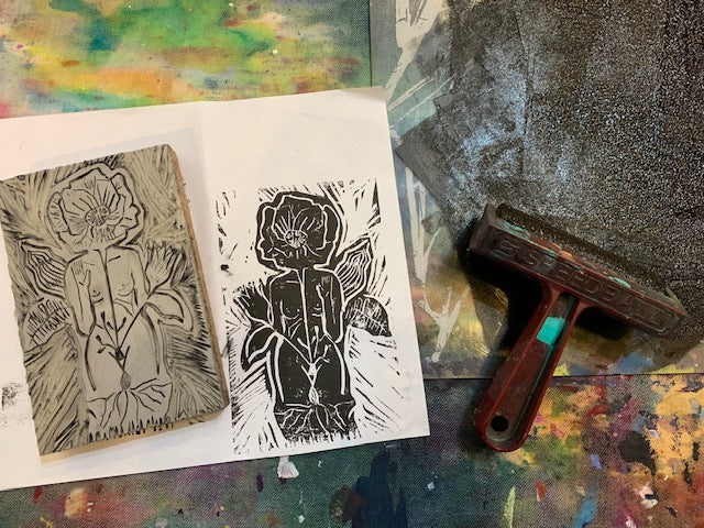 Gal-entines-Printmaking Workshop: Cards-  6:30-8:30pm - One Strange Bird