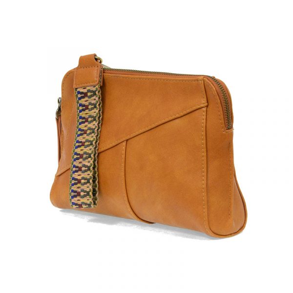 Gigi Crossbody with Woven Wristlet Strap
