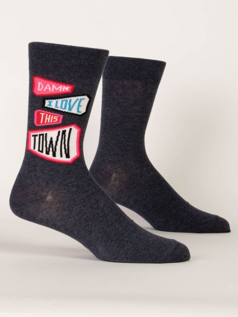 Love This Town M-Crew Socks