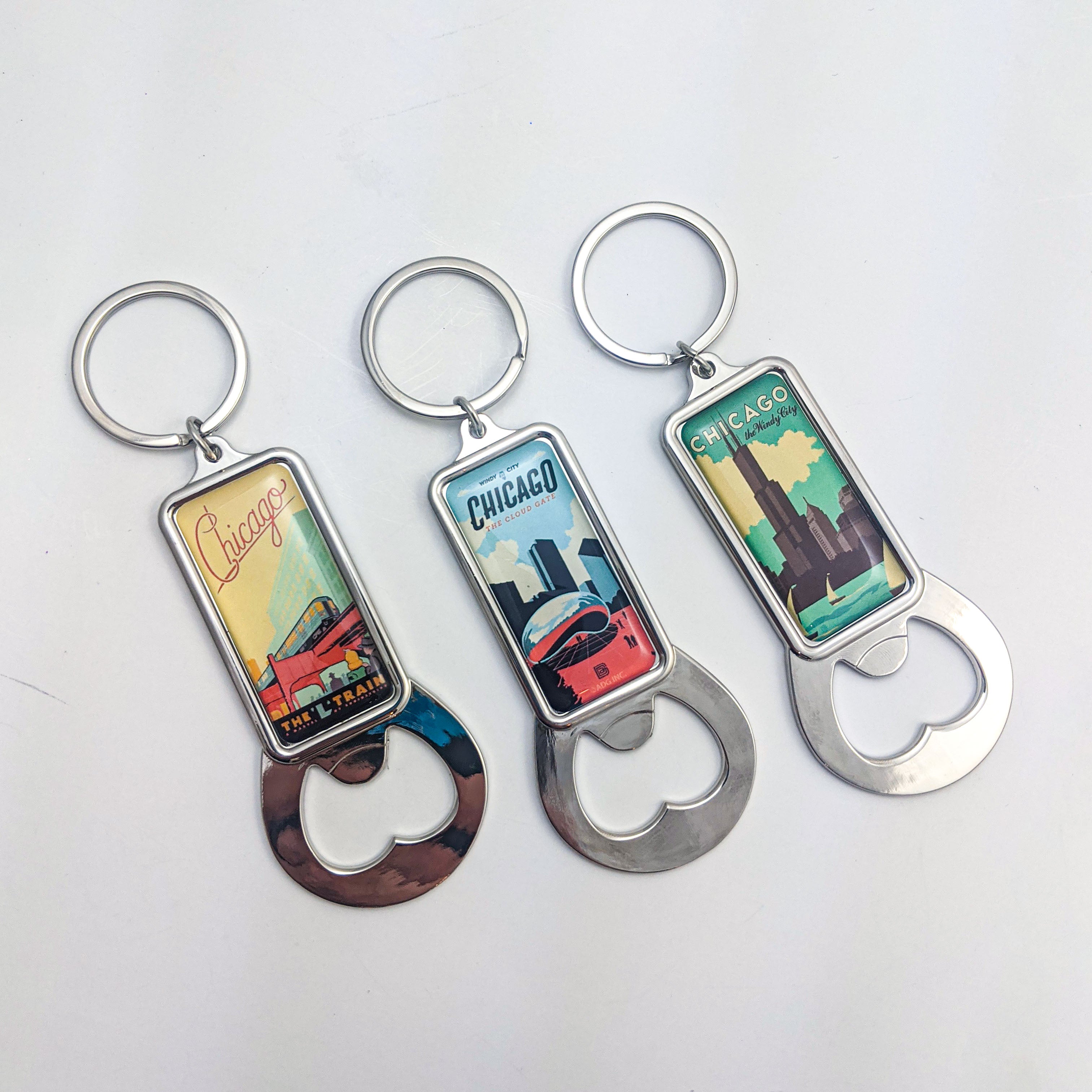 Key Ring Bottle Opener - One Strange Bird