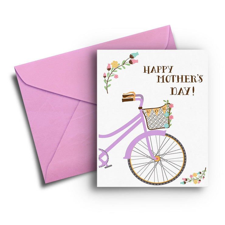 Bike's Mother's Day Card - One Strange Bird