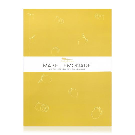 Delightful Journals - Make Lemonade - One Strange Bird