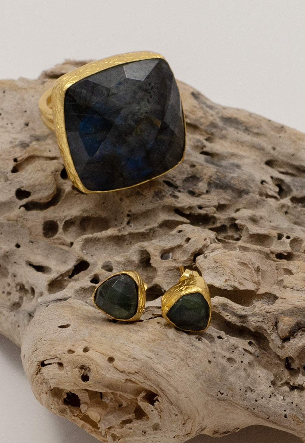 Large Square Cocktail Ring - One Strange Bird