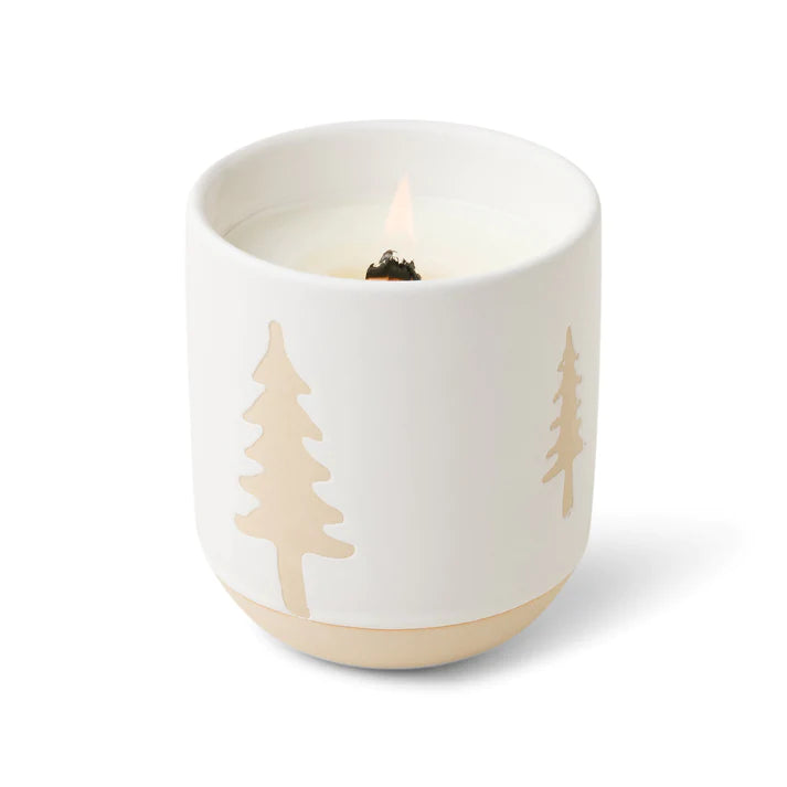 White Ceramic Candle