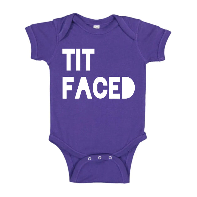 Tit Faced   - Onesie - One Strange Bird