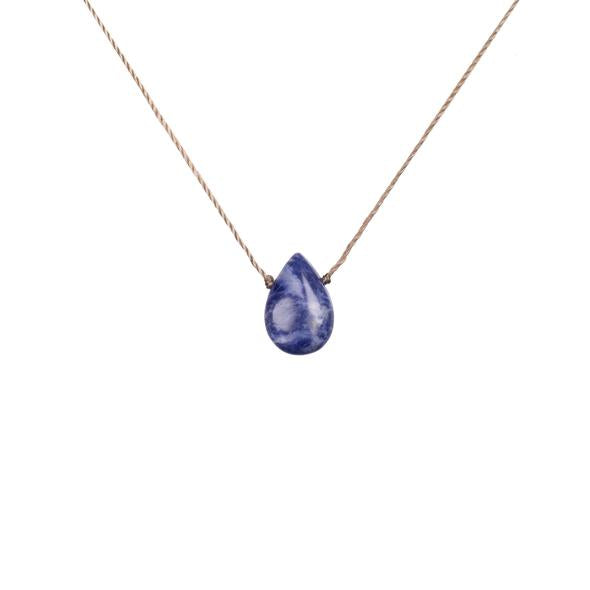 SODALITE SOUL-FULL OF LIGHT NECKLACE FOR CONFIDENCE - One Strange Bird