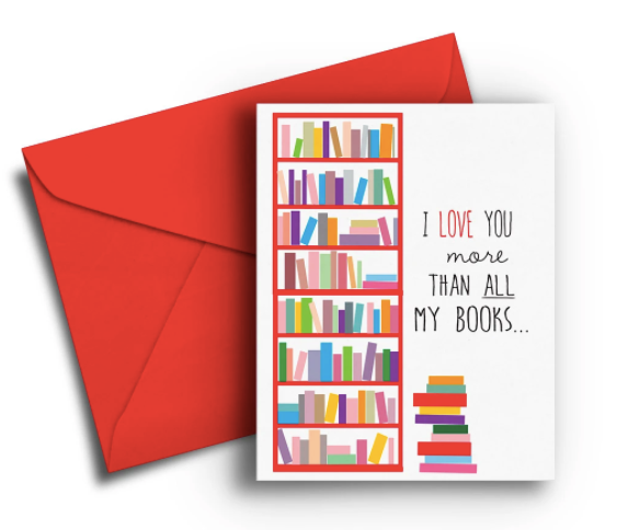 Love You More Than Books - One Strange Bird