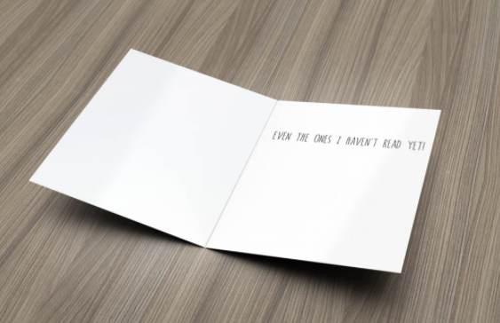 Love You More Than Books - One Strange Bird