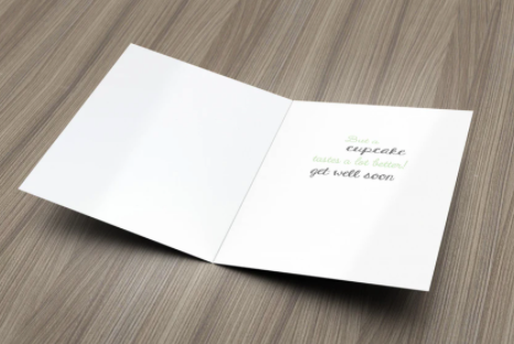 Spoonful of Sugar Get Well Card - One Strange Bird