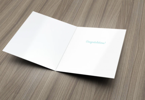 Ring & Dots Engagement Card - One Strange Bird