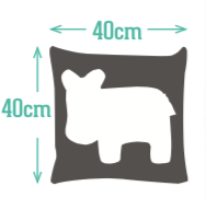 Elephant Cushion: Handmade and Fair Trade - One Strange Bird