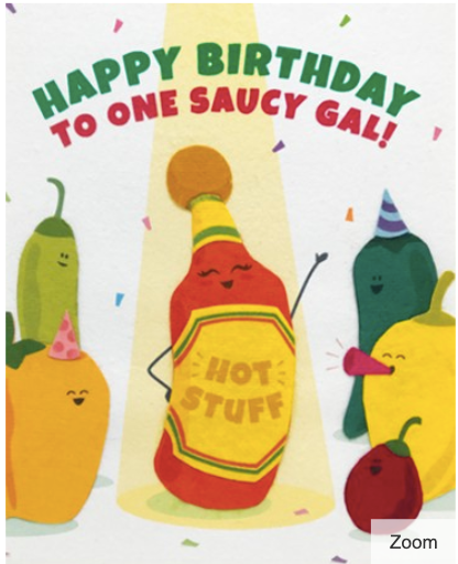 Saucy Gal Birthday - One Strange Bird