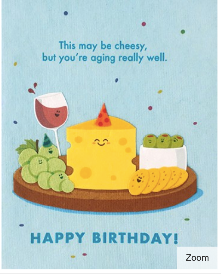 Aging Well Birthday - One Strange Bird