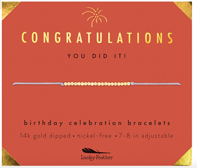 Sentiments Bracelet- Congratulations - One Strange Bird