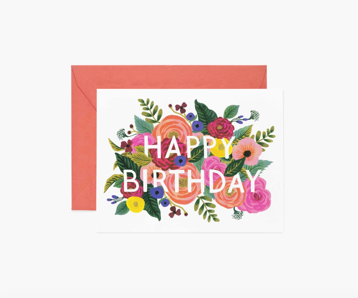 Juliet Rose Birthday Card - One Strange Bird