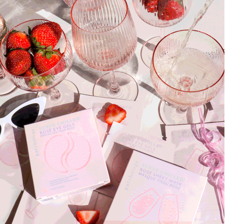 Serve Chilled™ Rosé Masks - One Strange Bird