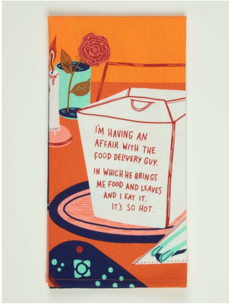 Humor Dish Towels - One Strange Bird