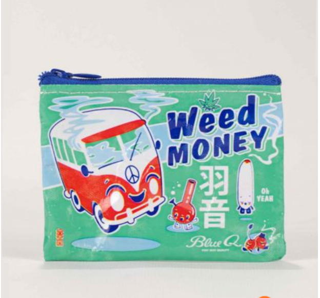 Blue Q Coin Purses - One Strange Bird