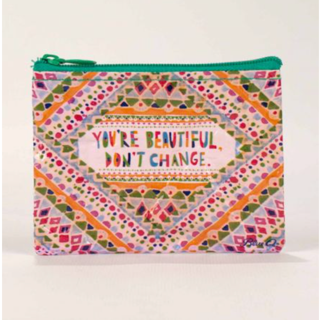 Blue Q Coin Purses - One Strange Bird