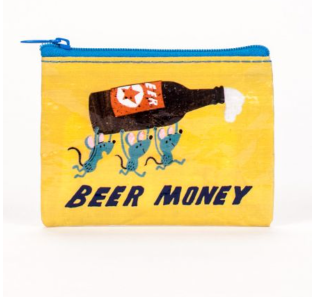 Blue Q Coin Purses - One Strange Bird