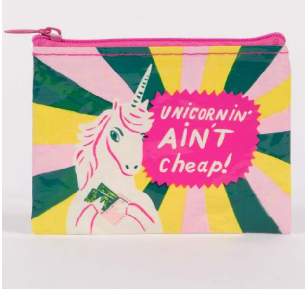 Blue Q Coin Purses - One Strange Bird